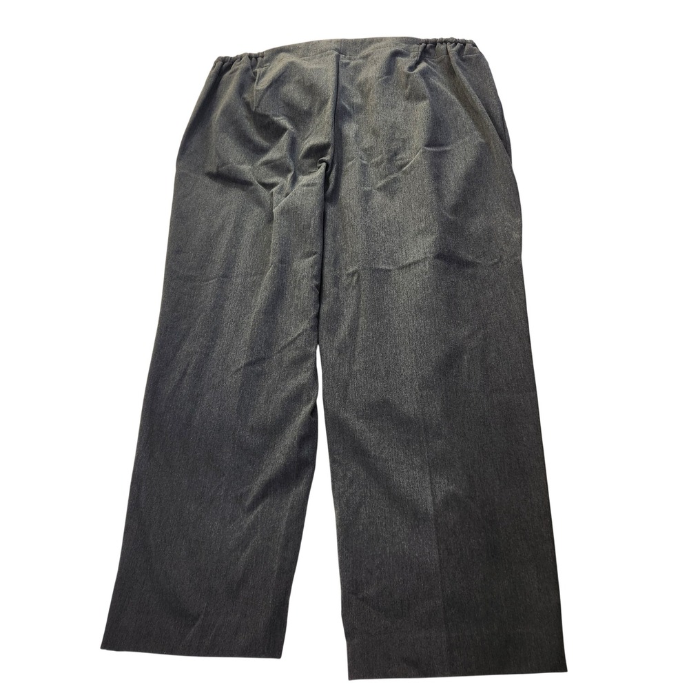 Talbots Womens Heritage Gray Wide Leg Dress Pants Plus‎ Size 24W Stretch NWT NEW